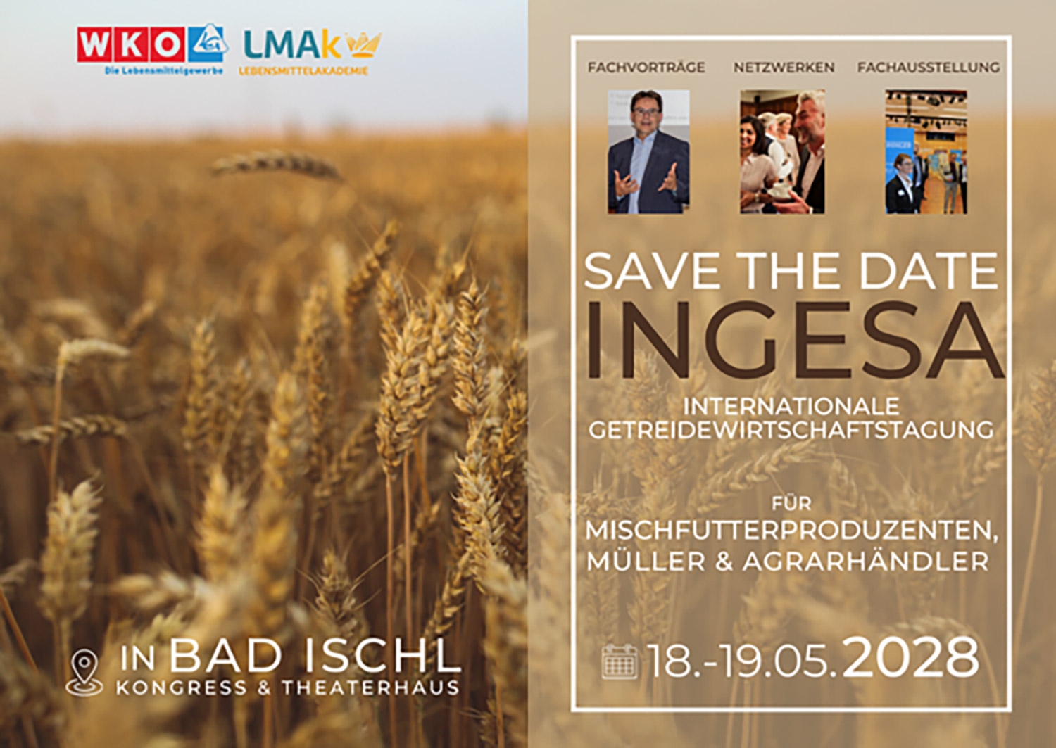 Save the date: INGESA 2028 im Kongress & Theaterhaus Bad Ischl | GGT
