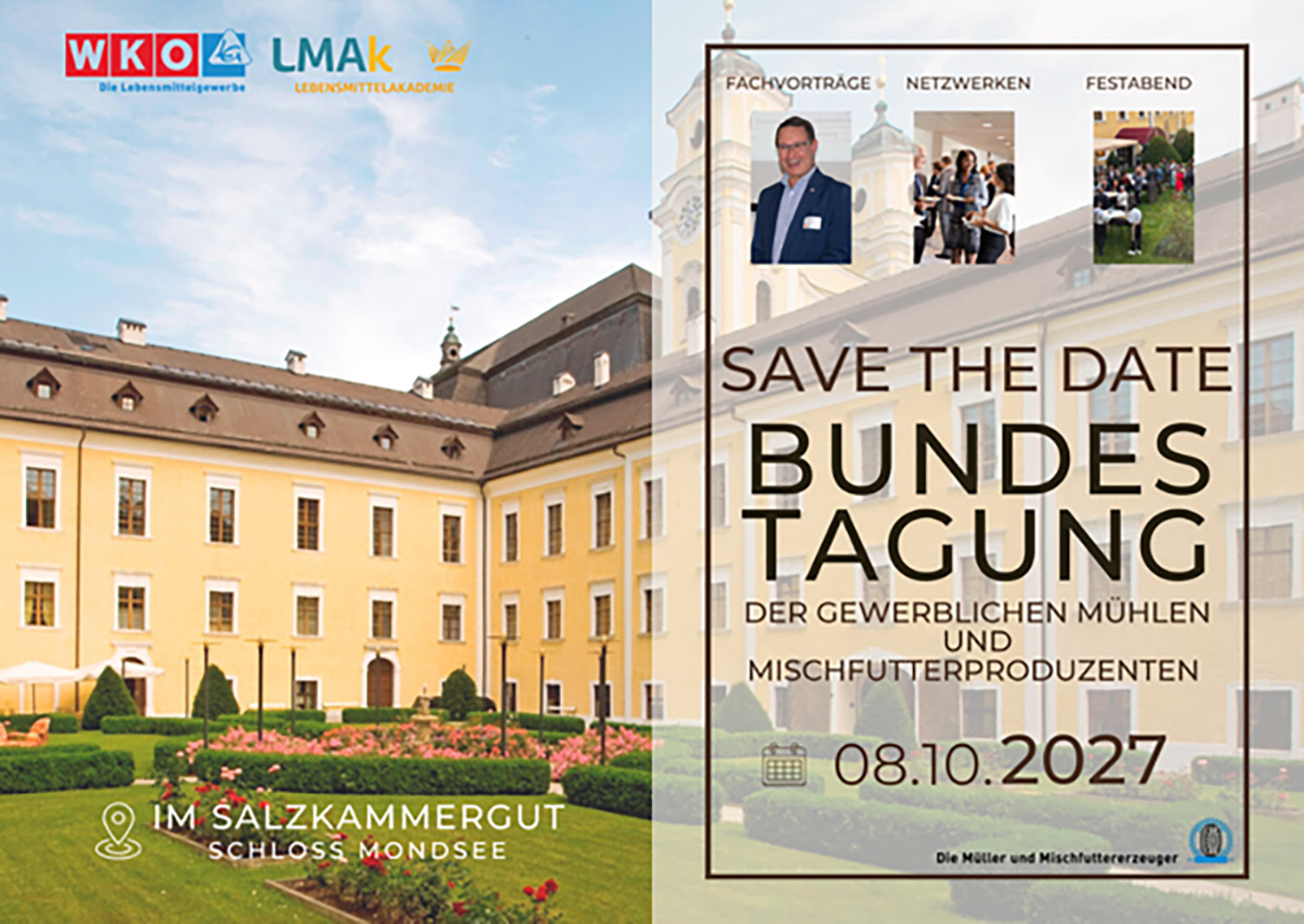 Save the date: Bundestagung 2027 im Schloss Mondsee | GGT
